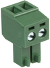 Terminal Block, Pluggable, 2Pos, 16Awg; Pitch Spacing Multicomp Pro - 64T3454 - Newark, An Avnet Company