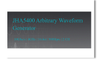 JHA5400 Arbitrary Waveform Generator -  - kTB Solutions