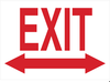 Exit & Directional Sign - 84633 - Brady Corporation