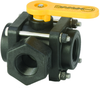 Banjo 3-Way Polypropylene Side Load Ball Valves -- 31268 - Image