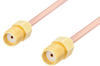 SMA Female to SMA Female Cable 12 Inch Length Using RG405 Coax - PE3109-12 - Pasternack