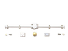 LATCH FOR TLP BAR LATCH - TLP-LB/WHT - TLP-LB/WHT - Sugatsune America, Inc.
