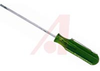 3/32 IN. X 3 IN. ROUND BLADE POCKET CLIP STYLE SCREWDRIVER, GREEN HANDLE - 70222936 - Allied Electronics, Inc.