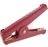 FULLY INSULATED HEAVY DUTY CLAMP WITH SERRATED COPPER TEETH, 500 AMP, RED - 70062243 - Allied Electronics, Inc.