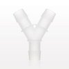 Y Connector, Barbed, Natural -- 61129