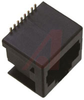 MOD JACK, RJ45, 8 POSITION, 1 X 1, SINGLE PORT, PCB - 70085898 - Allied Electronics, Inc.