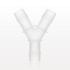 Y Connector, Barbed, Natural -- 61128