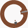 13.56 MHz. High Frequency (HF) Round Paper RFID Tag - 113004 - GAO Tek, Inc.