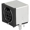 7-pole, Socket, PCB terminals, DIN Plug/Socket - 4850.2710 - SCHURTER Inc