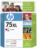 HP 75XL CB338WN OEM Large Color Ink - 102006624 - LaserCycle