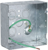 Square Box - Steel - 257SM - Hubbell Electrical Products
