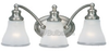 Three-Light Wall/Bath Light Fixture - 40011-773 - bulbs.com