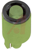 Lamp;WEDGE BASE LED, T-3 1/4, 28V, ULTRA BRIGHT GREEN - 70015865 - Allied Electronics, Inc.