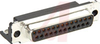 Receptacle, D-Subminiature; Receptacle;25; Front Metal; Phosphor Bronze - 70041656 - Allied Electronics, Inc.