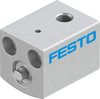 Short-stroke cylinder - AEVC-4-2,5-P - Festo Corporation