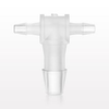 T Connector, Barbed, Natural - 61437 - Qosina Corp.