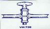 Straight Bore Glass Stopcock -- VM736-01 - Image