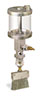 (Formerly B2191-13X00), Manual Chain Lubricator, 5 oz Pyrex Reservoir, Flat Brush Stainless Steel - B2191-005PB1SF1W - Oil-Rite Corp.