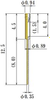Small Size Socket Pin - NV7125-GG - JC Cherry, Inc.