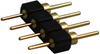 Board-Board Connector Header, 4Way, 1Row; Connector Systems Samtec - 12P1117 - Newark, An Avnet Company