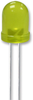 Led, Yellow, 8Mm, 50Mcd, 590Nm; Led Color Kingbright - 06M3295 - Newark, An Avnet Company