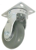 Swivel Caster - Super Cushion Rubber Wheel - Model 15 - 15CB6x2-S - Caster City, Inc.