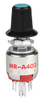 Half-Inch Diameter Process Sealed Rotaries - MRA403-BG - NKK Switches