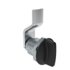 Quarter-Turn Cam Latch, Short wing, 8mm  Grip, Not Sealed, Zinc Alloy, Powder Coat, Black - E5-2-115-010 - Southco