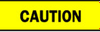 Barricade Tape (B-912; Black on Yellow; English; CAUTION; Polyethylene) - 754476-91450 - R. S. Hughes Company, Inc.
