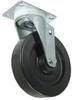 Swivel Caster ( No Brake ) Polyolefin Wheel - Model 3A - 3APB4x1-1/4-S - Caster City, Inc.