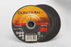 3M Cubitron II COW Ceramic Aluminum Oxide Cutoff Wheel - Type 27 (Depressed Center) - 60 Grit Medium Grade - 4 in Diameter - 5/8 in Center Hole - Thickness 0.045 in - 66529 -- 051115-66529 - Image
