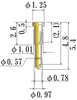 Small Size Socket Pin - NV855-GG - JC Cherry, Inc.