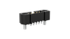5+5 Pos. Male Plug DIL Straight 1.85mm THT Connector, Board Mount, Gold+Tin - M80-5091042 - Harwin Plc
