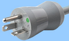 North American NEMA 6-20 Hospital Grade Power Cord -- 86632030 - Image
