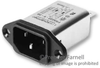 Power Entry Module, 6A, 373 Ua; Connector Type Schaffner - 93K7575 - Newark, An Avnet Company