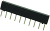 Resistor, Bussed Resistor Network, 9, 22 Ohm, 0.02, Sip; Resistance Bourns - 32K9313 - Newark, An Avnet Company