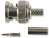 Rf / Coaxial Connector, Bnc Coaxial, Straight Plug, Crimp, 50 Ohm Rohs Compliant Te Connectivity - 98K9569 - Newark, An Avnet Company