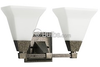 Two-Light Wall Bracket Light Fixture - P3136-03 - bulbs.com