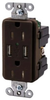 Combination Switch/Receptacle -- USB15X2 - Image