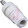 Binding Post; Insulated Binding Post; Tin; Molded Polycarbonate; White; Hex - 70211333 - Allied Electronics, Inc.