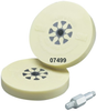3M Surface Grinding Wheel - Grit Medium Grade - Threaded Arbor Attachment - 4 in Diameter - Thickness 5/8 in - 07499 -- 051131-07499