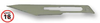 Blade, Scalpel Handle; Knife Type Swann-Morton - 95M2160 - Newark, An Avnet Company