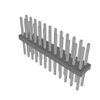 Headers, Male Pins - 612-MTMM-112-09-T-D-240-ND - DigiKey