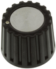 Serrated Knob W/ Line Indicator, 6.35Mm; Shaft Type Alcoswitch Te Connectivity - 57F2354 - Newark, An Avnet Company