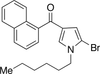 1-Hexyl-2-bromo-4-(1-naphthoyl)pyrrole - 26095 - Medical Isotopes, Inc.