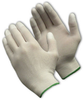 PIP 99-126 White Medium Nylon Full Fingered Work & General Purpose Gloves - Straight Thumb - Urethane Full Coverage Except Cuff Coating - 8.4 in Length - 616314-01505 - 616314-01505 - R. S. Hughes Company, Inc.
