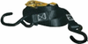 1” x 5’ Ratchet Tie Down w/ V.C. S-Hooks -- 1x5RTDVCSH - Image