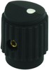 Round Skirted Knob With Dot Ind, 3.175Mm; Shaft Type Ehc (Electronic Hardware) - 27C8623 - Newark, An Avnet Company