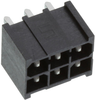 Connector, Header, 6Pos, 2Row, 4.19Mm; Connector Systems Samtec - 72Y0467 - Newark, An Avnet Company