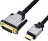Cable, Dvi-D/hdmi A Plug, 10M, Black; Connector To Connector Roline - 01AH0071 - Newark, An Avnet Company
